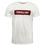 Supra Logo T-shirt - мъжка тениска - бяло