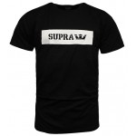 Supra Logo T-shirt - мъжка тениска - черно
