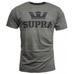 Supra Above T-shirt - мъжка тениска - сиво - сиво