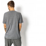 Supra Above T-shirt - мъжка тениска - сиво - сиво
