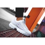 Fila Disruptor II Patches White - спортни обувки