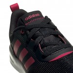 Дамски маратонки Adidas QT Racer- черно - розово