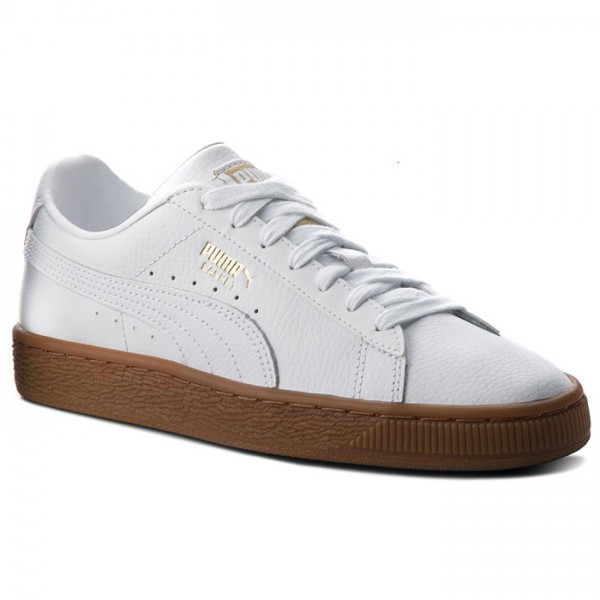 Puma Buty Classic Gum White - спортни обувки