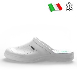 Мъжки медицински чехли Le Soft 50000-A White