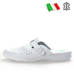 Мъжки медицински чехли Le Soft 50010-A White 