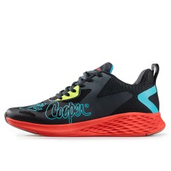 Мъжки маратонки Lee Cooper 801-01 Black/red/lemon