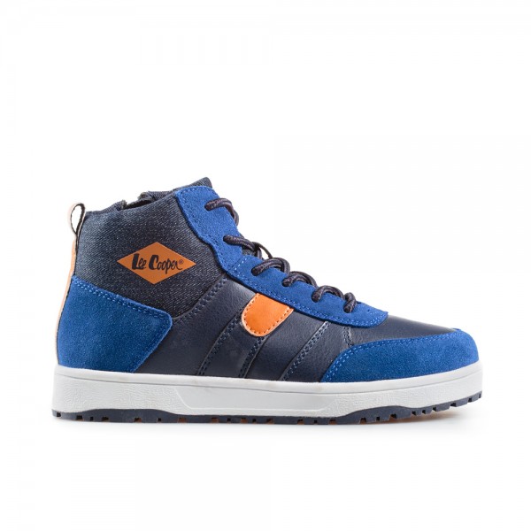 Детски кецове Lee Cooper LC-902-01 Navy/blue, с цип