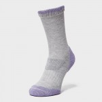 Дамски туристически чорапи Brasher Light Hikker, Cotton, Lilac