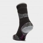 Дамски туристически чорапи Brasher Trekker Plus, Wool, Black/Grey