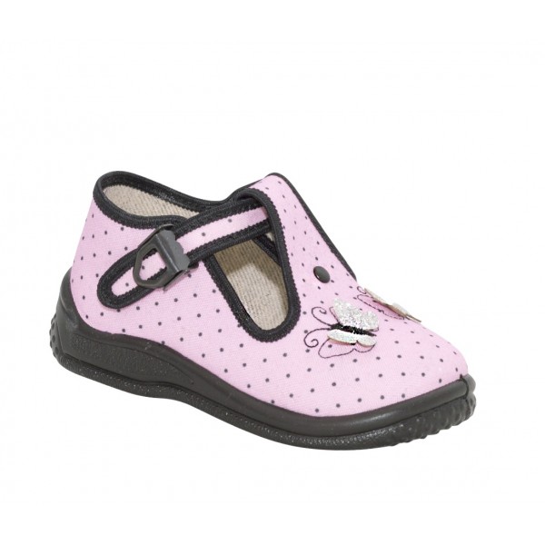 Детски пантофи Zetpol Infant, Daria, Pink/Butterflies