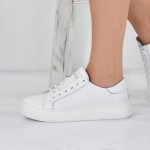 Бели дамски кецове Madlen white